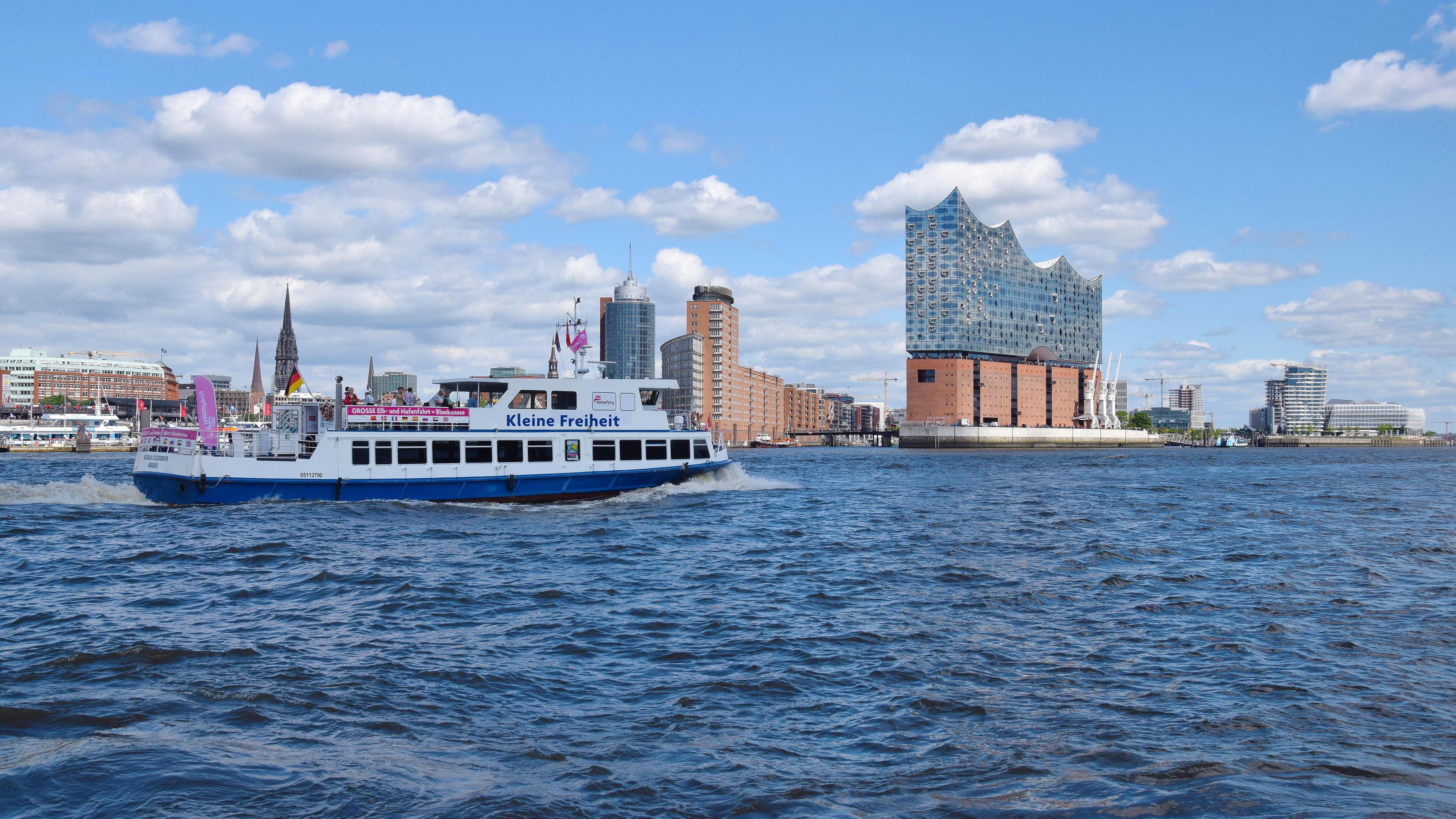 MS Kleine Freiheit Motorschiff Kleine Freiheit in Hamburg.