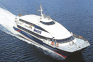Hanse Jet Luftaufnahme