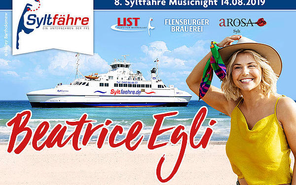 Teaser: Beatrice Egli on the Syltferry.