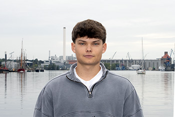 Apprentice at the harbor